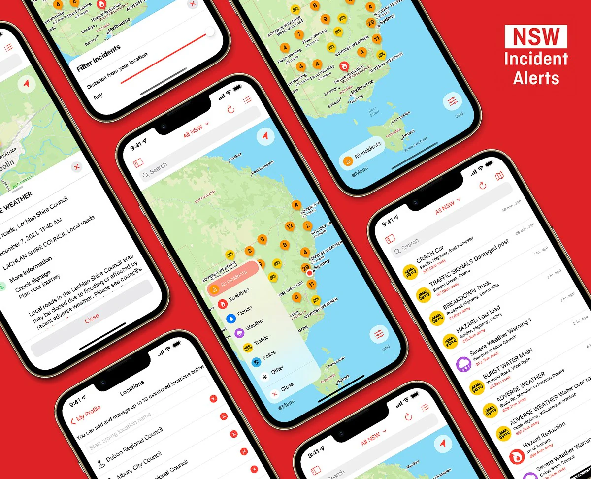 Real-Time NSW Incident Updates